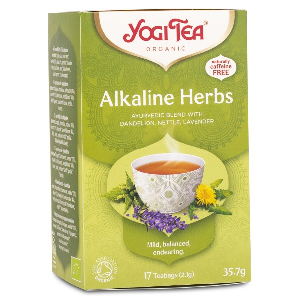 Yogi Tea Alkaline Herbs, 17 påsar