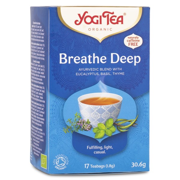 Yogi Tea Breathe Deep, 17 påsar