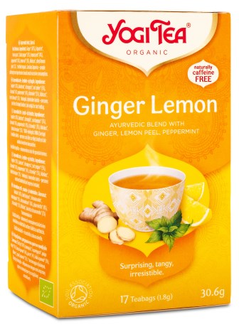 Miniatyrbild Yogi Tea Ginger Lemon, 17 psar