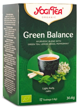 Miniatyrbild Yogi Tea Green Balance, 17 psar