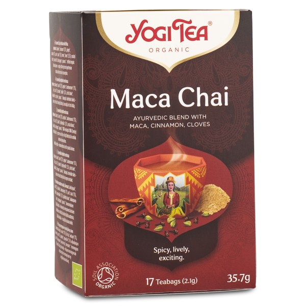 Yogi Tea Maca Chai, 17 påsar