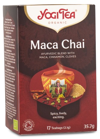 Miniatyrbild Yogi Tea Maca Chai, 17 psar