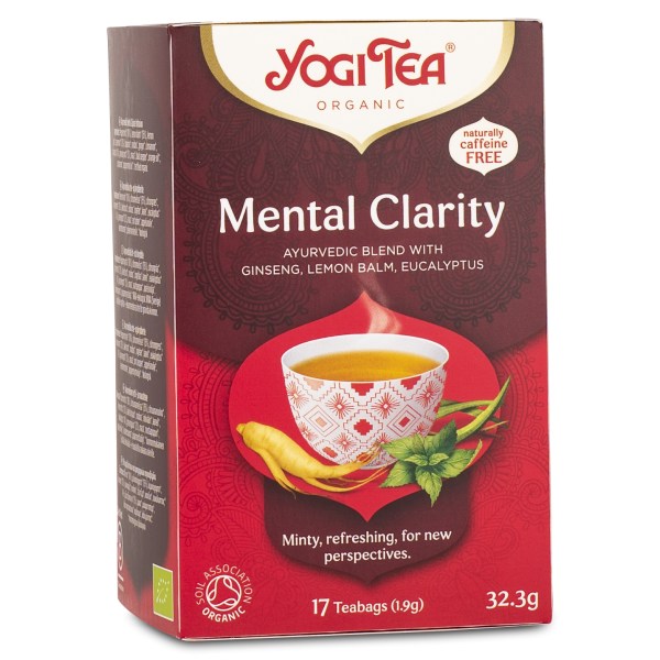 Yogi Tea Mental Clarity, 17 påsar