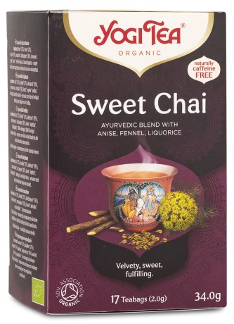 Miniatyrbild Yogi Tea Sweet Chai, 17 psar