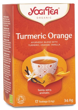 Miniatyrbild Yogi Tea Turmeric Orange, 17 p�sar