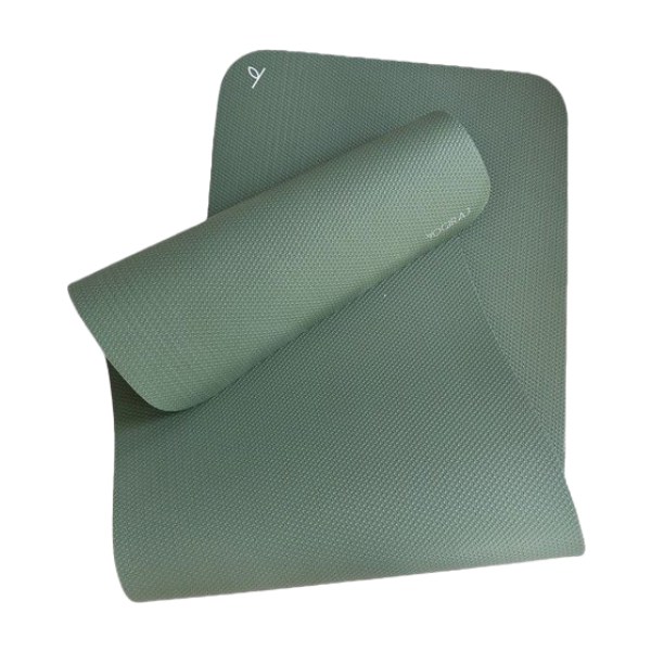 Yogiraj Pilates & Stretch Mat, 1 st, Moss Green