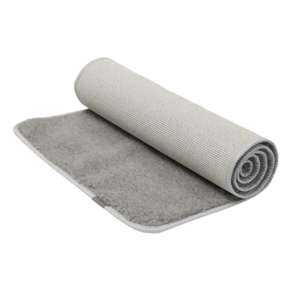 Yogiraj Premium Wool Yoga Mat , 1 st, Silver Grey