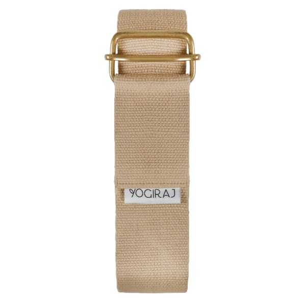 Yogiraj Yoga Belt, Standard, Beach Beige