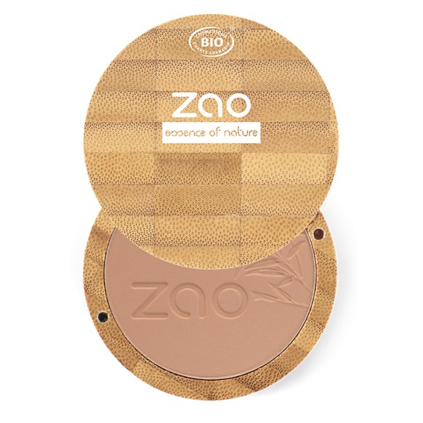 Zao Compact Powder, 9 g, Milk Chocolate