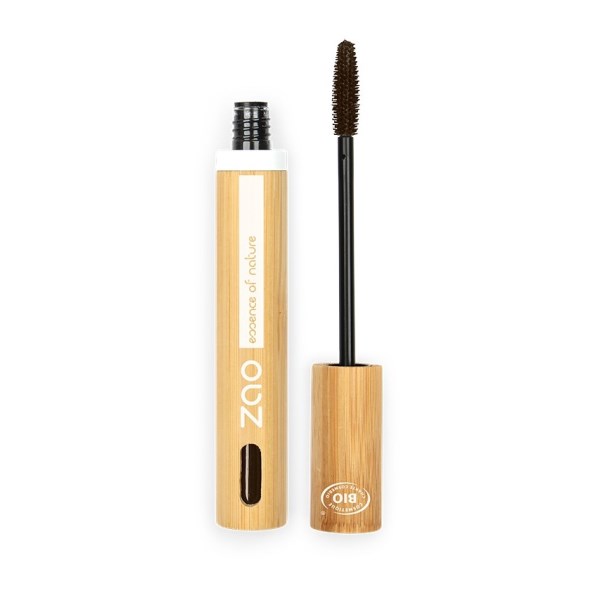 Zao Mascara Definition and Comfort, 7 ml, Mörkbrun