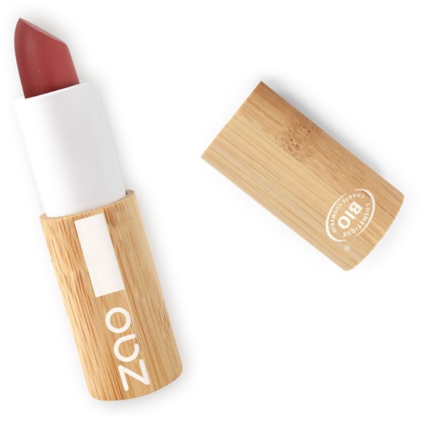 Zao Matt Lipstick, 3,5 g, Dark Red