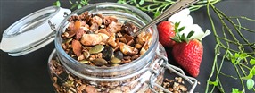 Hemmagjord granola med kokosolja
