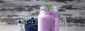 Proteinrik blbrssmoothie