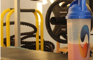Proteindrink i gymmet