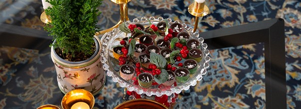 Ischoklad med pepparmint