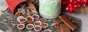 Julens ischoklad med kokosolja