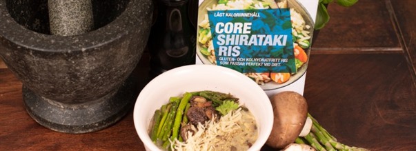 Risotto med shiratakiris