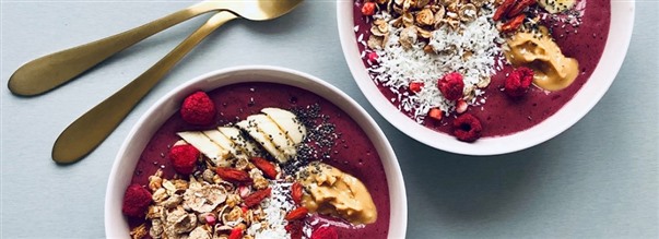 Fluffig smoothie bowl fr tv