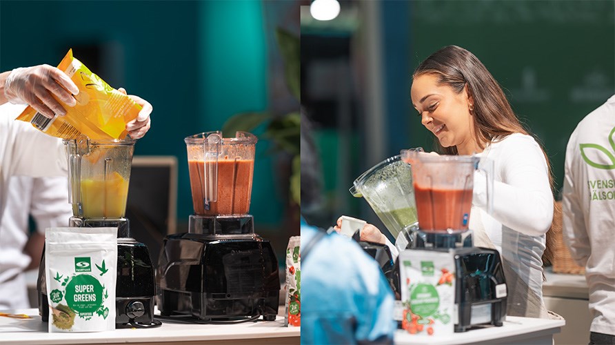 Bild p� Svensk H�lsokost p� f�rra �rets m�ssa.