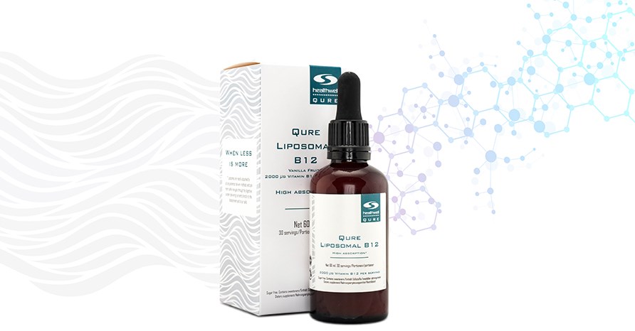 QURE Liposomal B12 med hg upptagningsfrmga. 