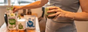 Grn Power Smoothie med kollagen och protein