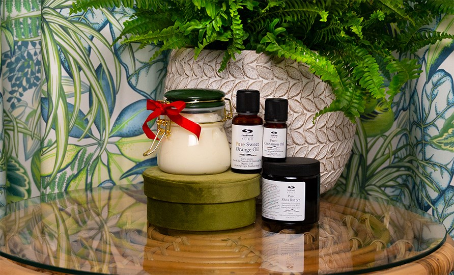 Body butter med juldoft.