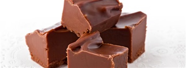 Jordnt- och chokladfudge