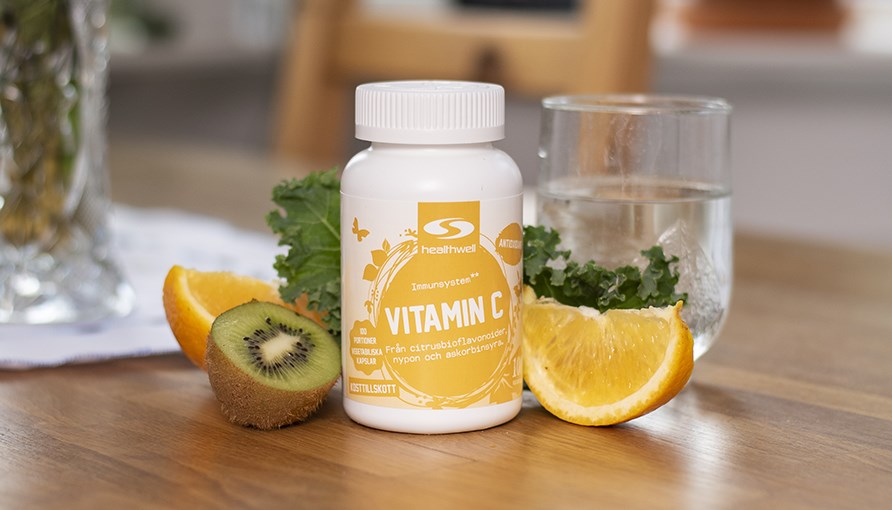 Vitamin C har flera viktiga funktioner