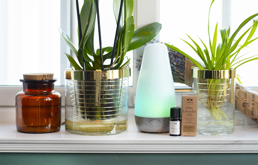 Diffuser med eterisk olja. Diffuser med eterisk olja.
