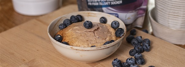 Bakad grt med Core Frukost Meal