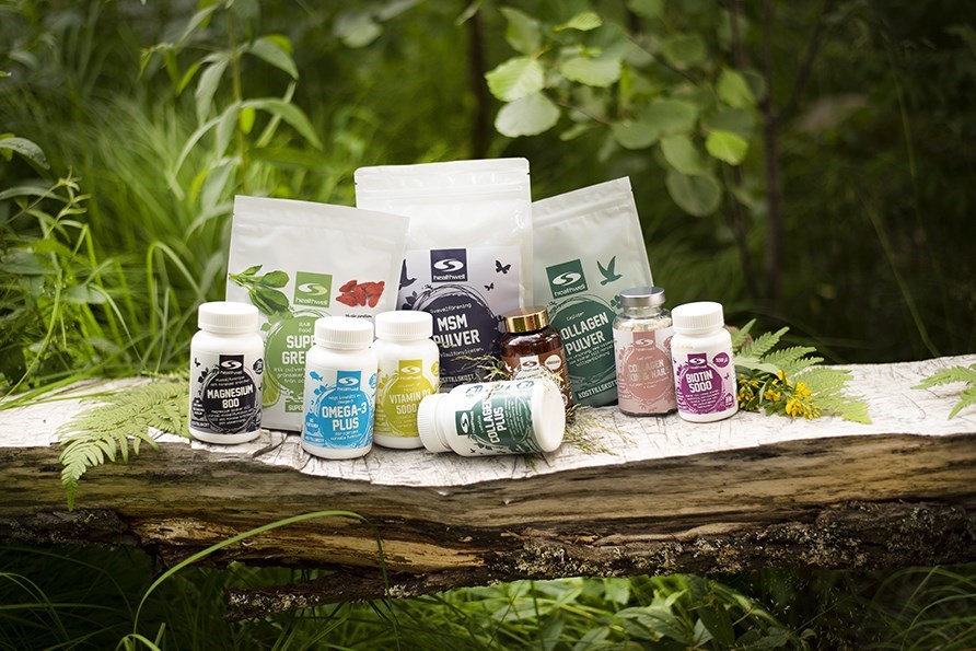 Produkter ur varumrket Healthwell.