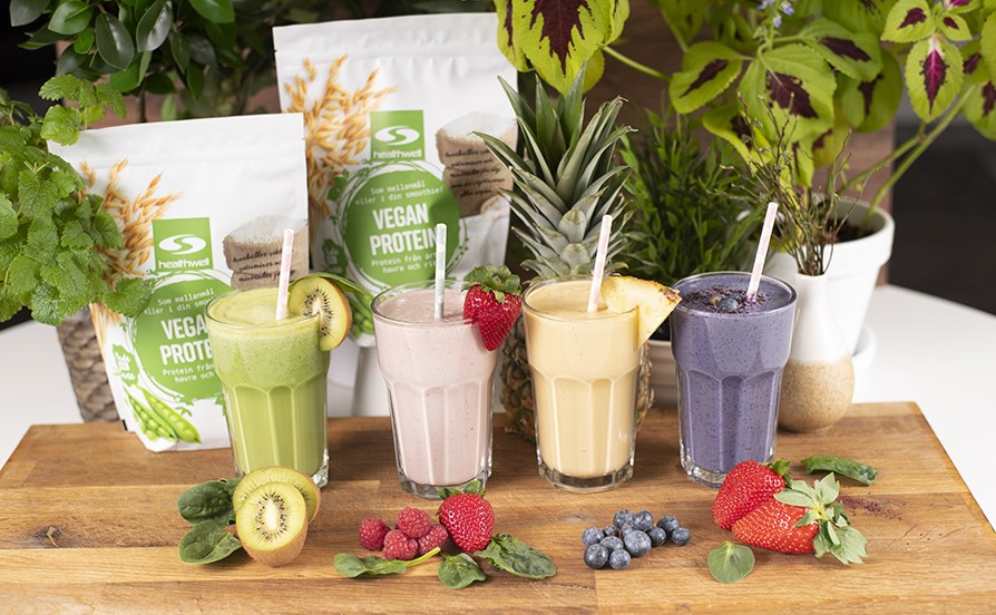 Goda smoothies p veganprotein