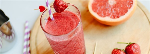 Juice med nyponpulver