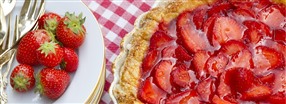 Glutenfri jordgubbspaj