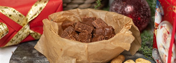 Vegansk julfudge
