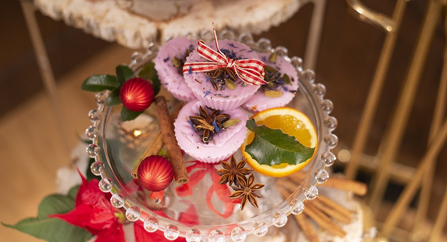 Muffinstv�lar med juldoft.