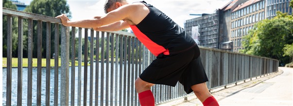 Hlsofrdelar med kompressionsstrumpor