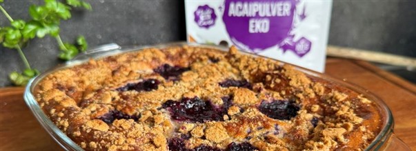 Ugnsgr�t med smak av bl�b�rsmuffin -  recept av Kalorismart