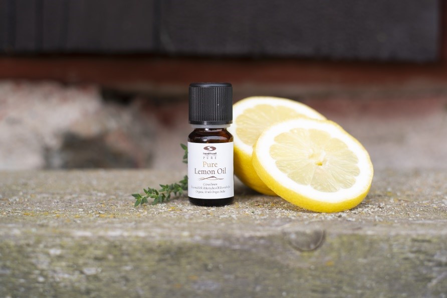 pure lemon oil, citronolja