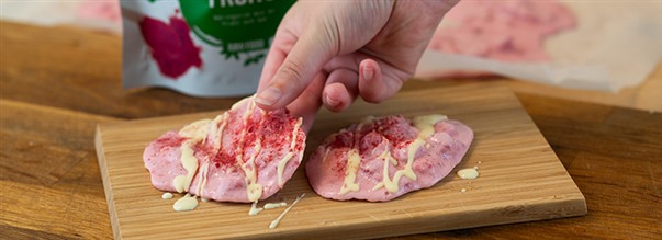 Frozen yoghurt bites med Super Fruits