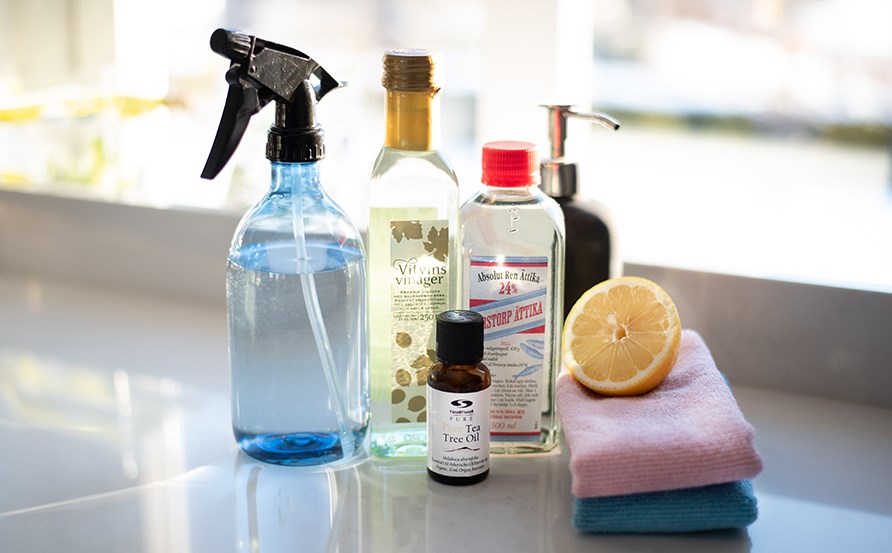 Hemgjorda st�dprodukter.