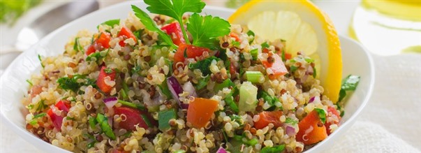 Glutenfri tabbouleh med quinoa
