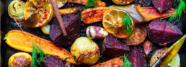 Hlsofrdelar med vegetarisk kost