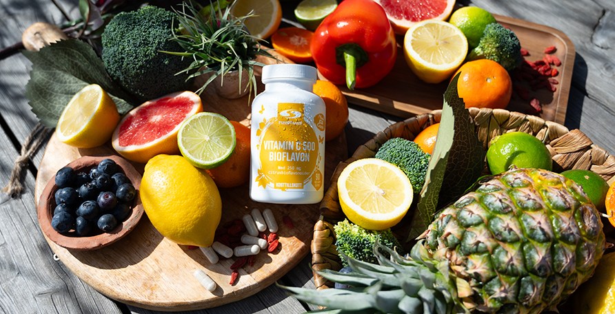 Healthwell Vitamin C och livsmedel som r rika p vitamin C. 