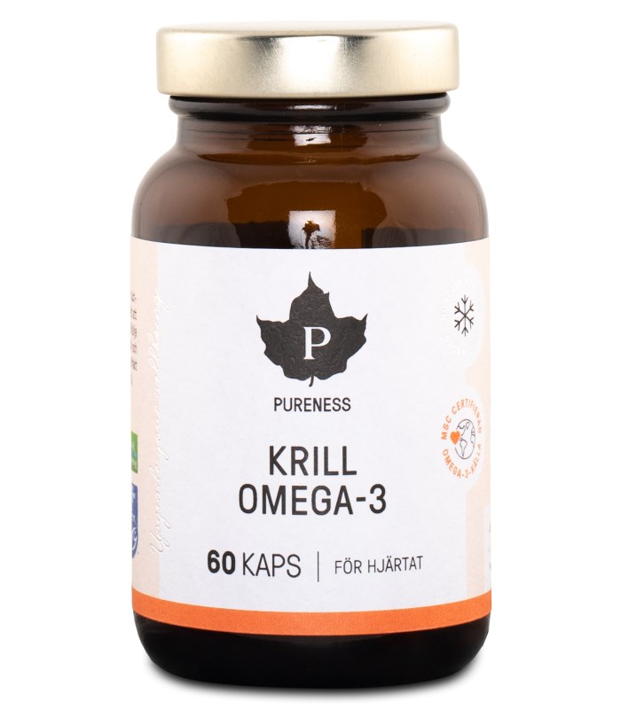 Pureness Krill Omega3 För hjärtat Svensk Hälsokost