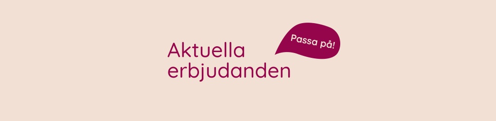 Aktuella erbjudanden