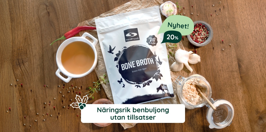 Nyhet! Healthwell Bone Broth 20%