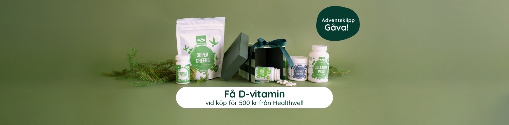 Adventsklipp! F� D-vitamin vid k�p f�r 500 kr fr�n Healthwell 