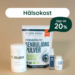 H�lsokost upp till 20%