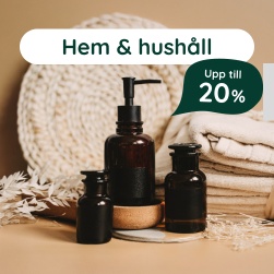 Hem & hush�ll upp till 20%